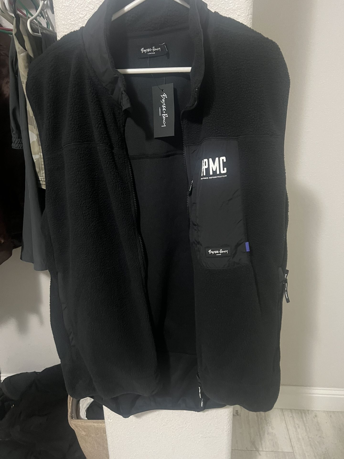 SHERPA FLEECE VEST / B+P MC / MEN