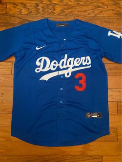 Blue LosAngeles dodgers Edwin Diaz World Series jersey