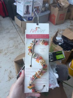 FireWire Flexible Stainless Steel BBQ Grilling Skewers – 4-Pack – Kabob Grill Accessories