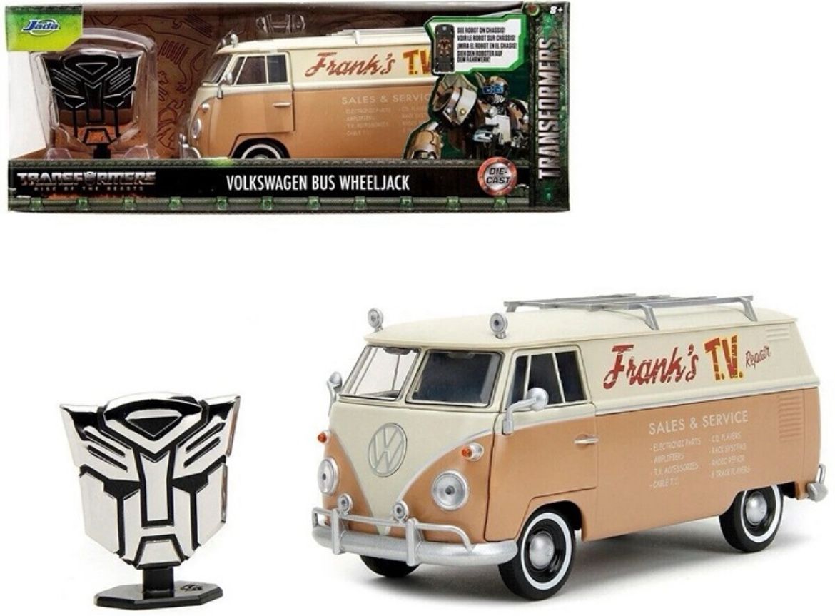Jada Toys Transformers Rise Of The Beast Volkswagen Bus Wheeljack -1:24-