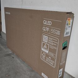 55 Inch QLED Samsung Q7F Smart TV 4K UHD. Brand new in the box.