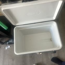 Coleman Steel Belted Cooler