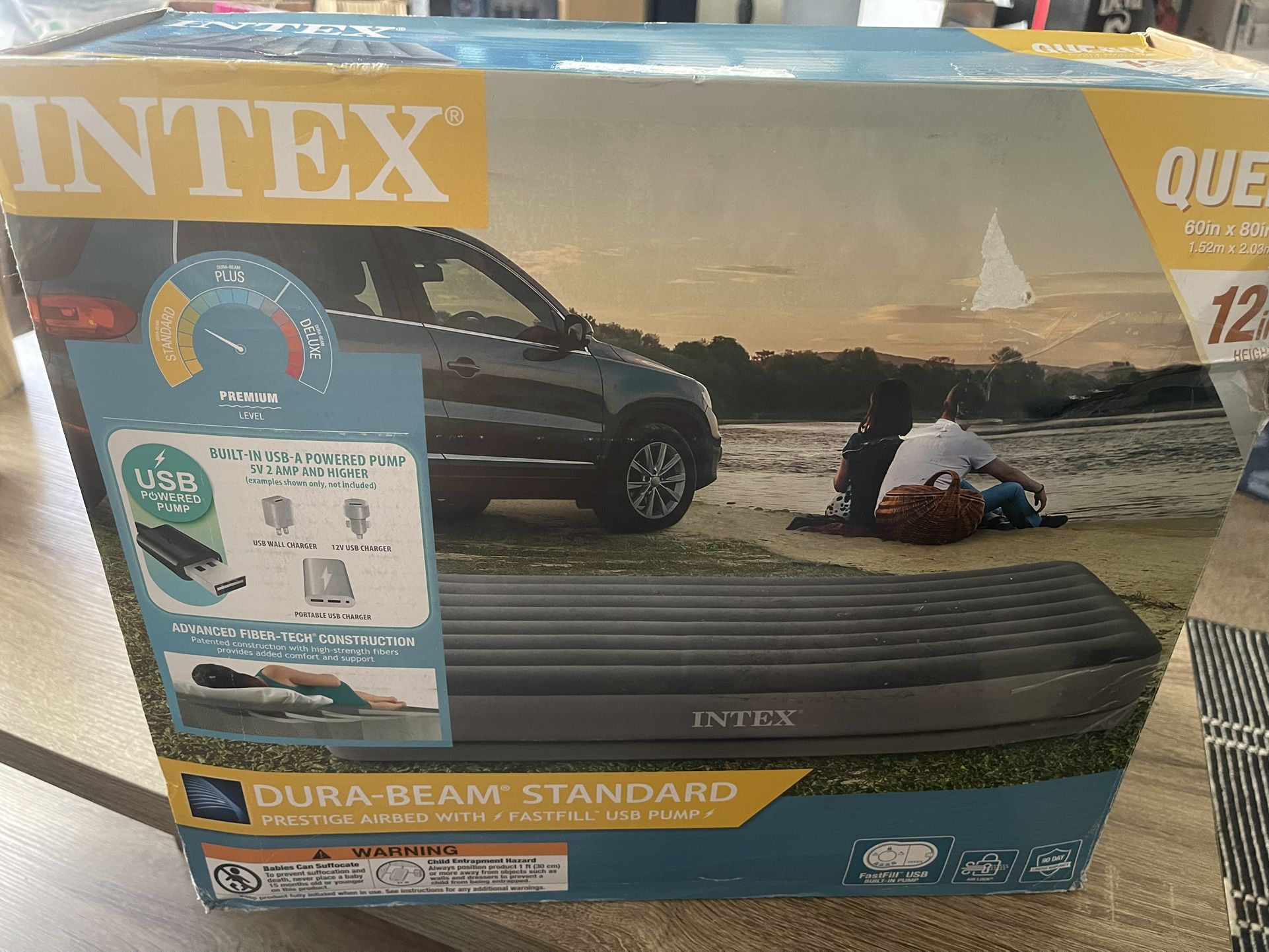 Queen Size Air Mattress-new!