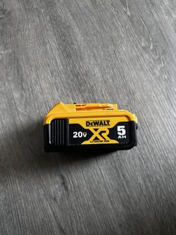 Dewalt Battery 20v 5ah