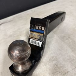 Reese Trailer Hitch with Ball 6000 Lb Max, 600 Lb Tongue 