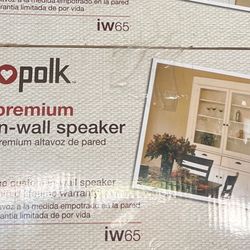In Wall Polk Spkeakers