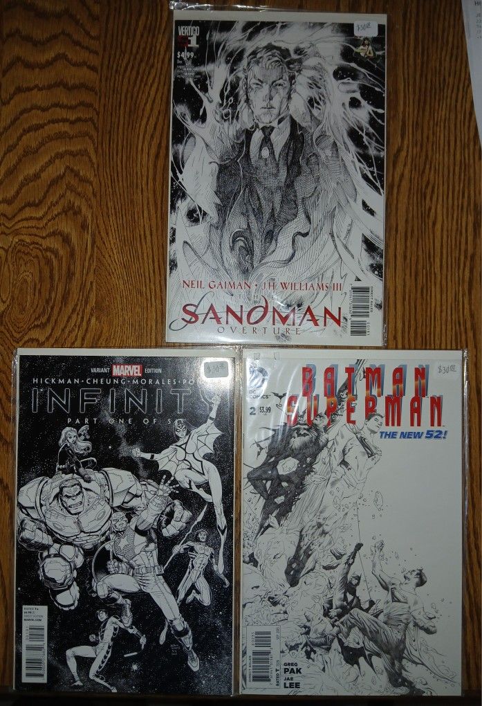 Comics For Sale  -- $30 Each 
