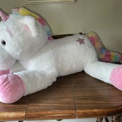 Brand New Giant Stuffed Animal Unicorn