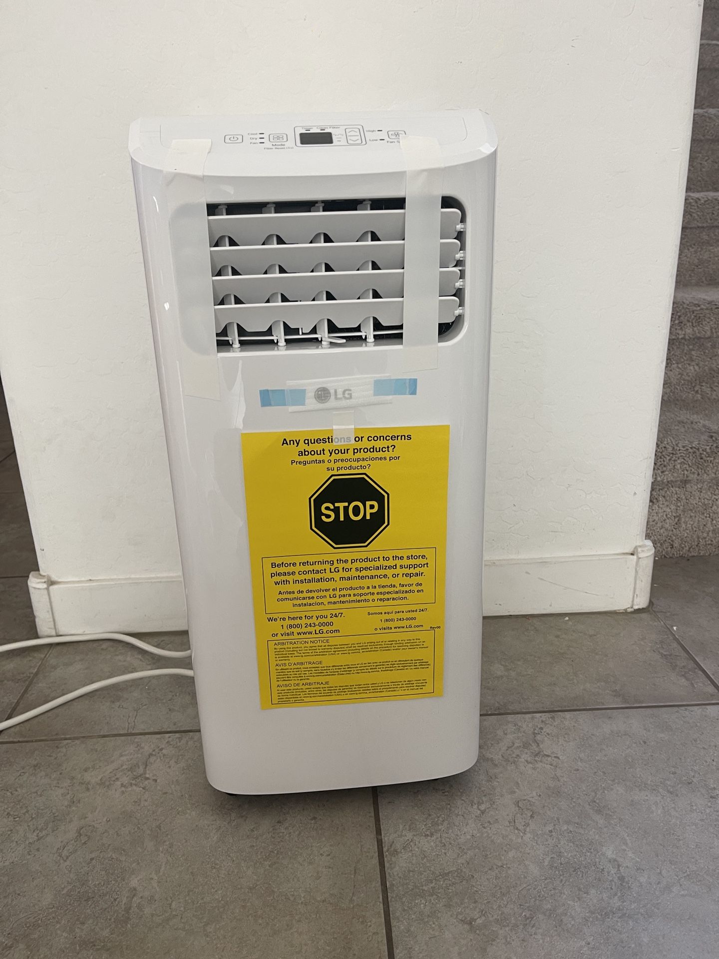 7000BTU portable Air Conditioner