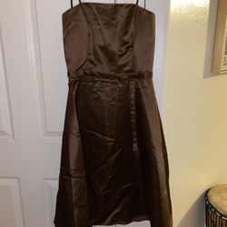 Women’s Brown Gown - Size Small