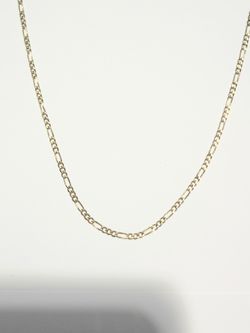 14k Solid Gold Figaro Chain 16" 4.1grams