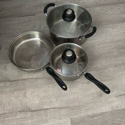 Three Pots And Pans 