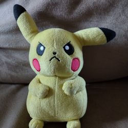 Tomy Pokemon 8 Angry Face Pikachu Plush for Sale in Benton City WA OfferUp