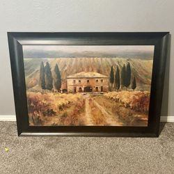 Toscana Vigna Special - Framed Painting Print - 42” x 30”