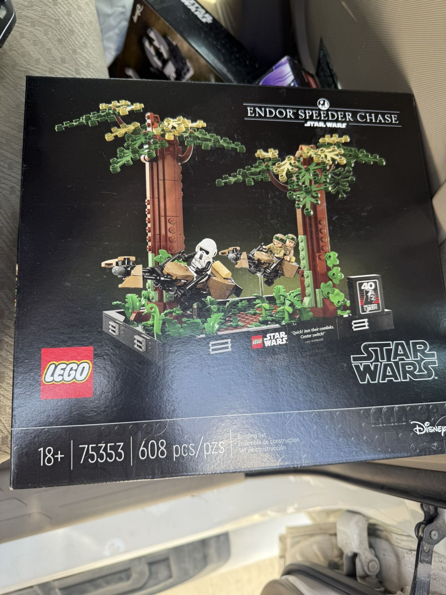 Lego Star Wars Endor Speeder Chase 75353