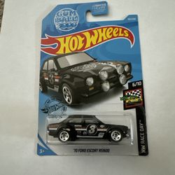 2019 Hot Wheels 102/250 ’70 FORD ESCORT RS1600 6/10 Race Day