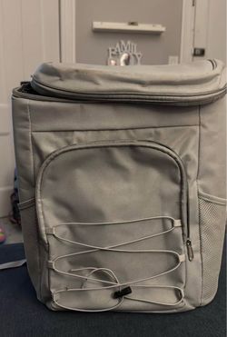 Insulated cooler backpack - on the go and always prepared