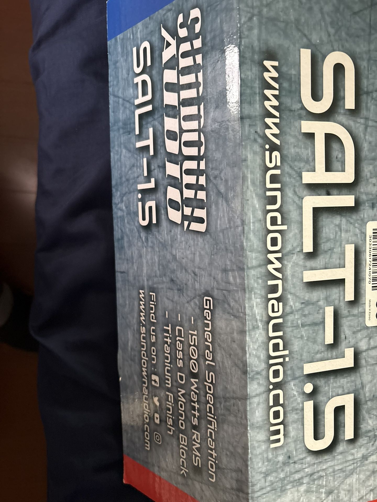 Sundown Audio Salt-1.5 Amplifier 