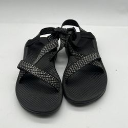 Chaco Womens Z2 Black Toe Loop Sandals Size 7