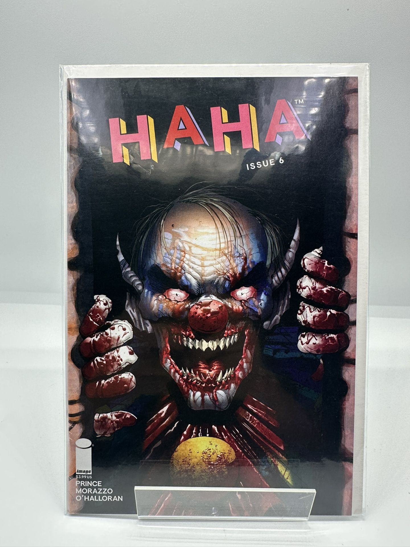 HAHA #6 - B&S Comics Exclusive - cover artist William Russell