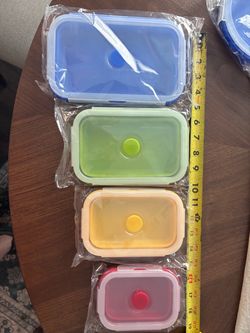 Collapsible Food storage/prep containers