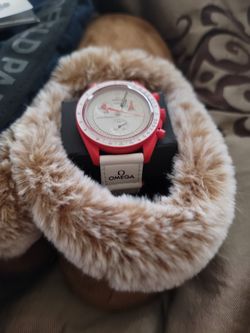 Omega Swatch Mars Red