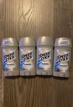Speed Stick Power Unscented Antiperspirant Deodorant $1.50 Each