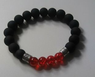 Black Lava Stone Bracelet