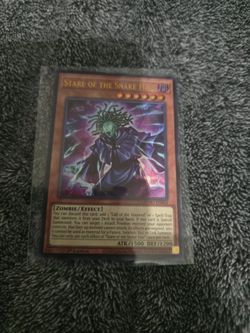 Stare of the snake hair yugioh