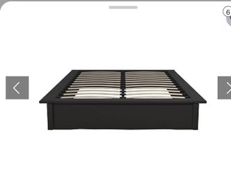 Queen size platform bed $179.