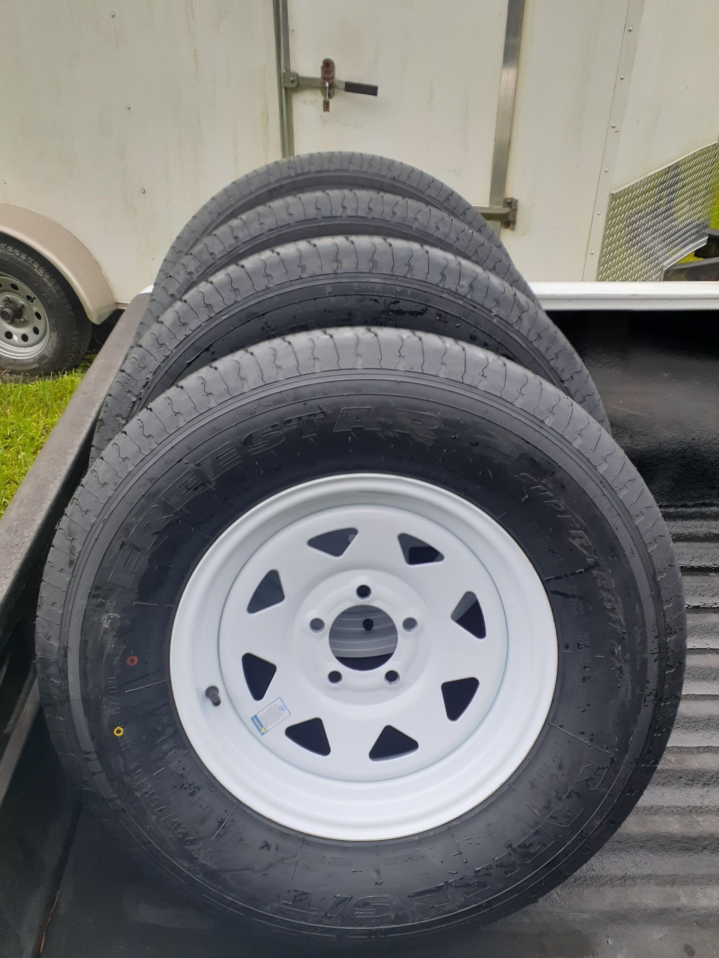 New trailer tires or wheels