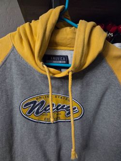 Vintage Navy Hoodie