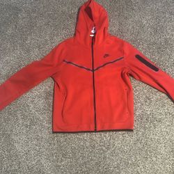 Red Nike Tech Jacket Size M
