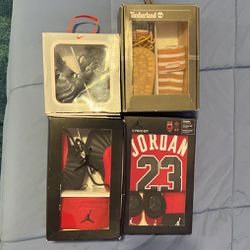 Infant Gift Packs (Jordan/Timberland/Nike) $40 Each or $160 For All