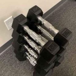 New 10lb-25lb Dumbbell set