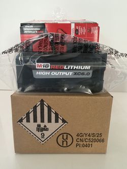 Milwaukee M18 XC 6.0 Ah Battery