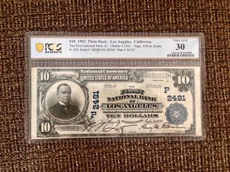 1902 $10 Federal Reserve note