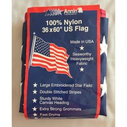 Annin Double Stitched US American Flag 3x5ft for Boat or Home New