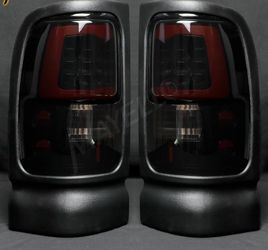 94-01 Dodge Ram LED Taillights Luces Traseras Calaveras Focos Luces 