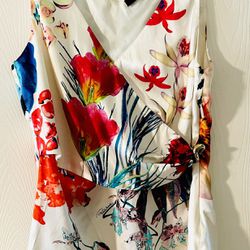 Roberto Cavalli Silky Floral Shirt