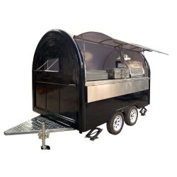 Food Truck with Full Kitchen Concession Food Trailer Mobile Fast Food Trailershipping  35day 