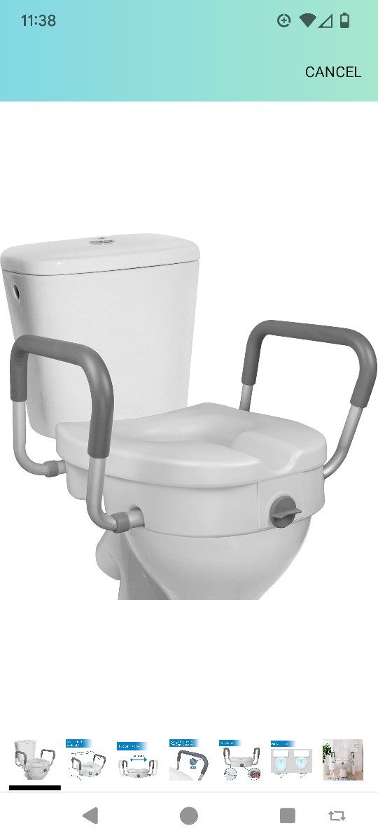 Raised Toilet Seat