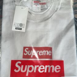 Supreme MM6 Maison Margiela Box Logo Tee-XL