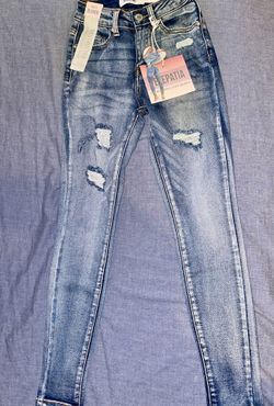 Women’s Mid-rise Roll Cuff Skinny Jeans Size 00/23
