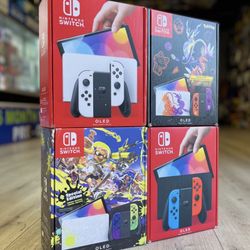 Nintendo Switch OLED (Different Models) (Take It Home In Payment/ llévatelo a casa en pagos) 