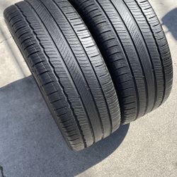 2USED TYRES MICHELIN.      235/45/18.       70% TREAD.     @$60, Pick Up Only 