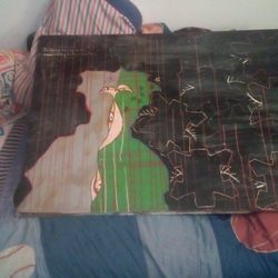 Original Art Titled The End