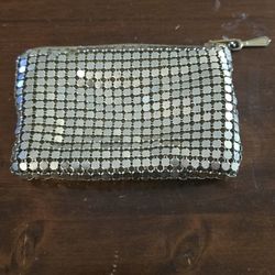Silver Sparkly Coin Purse