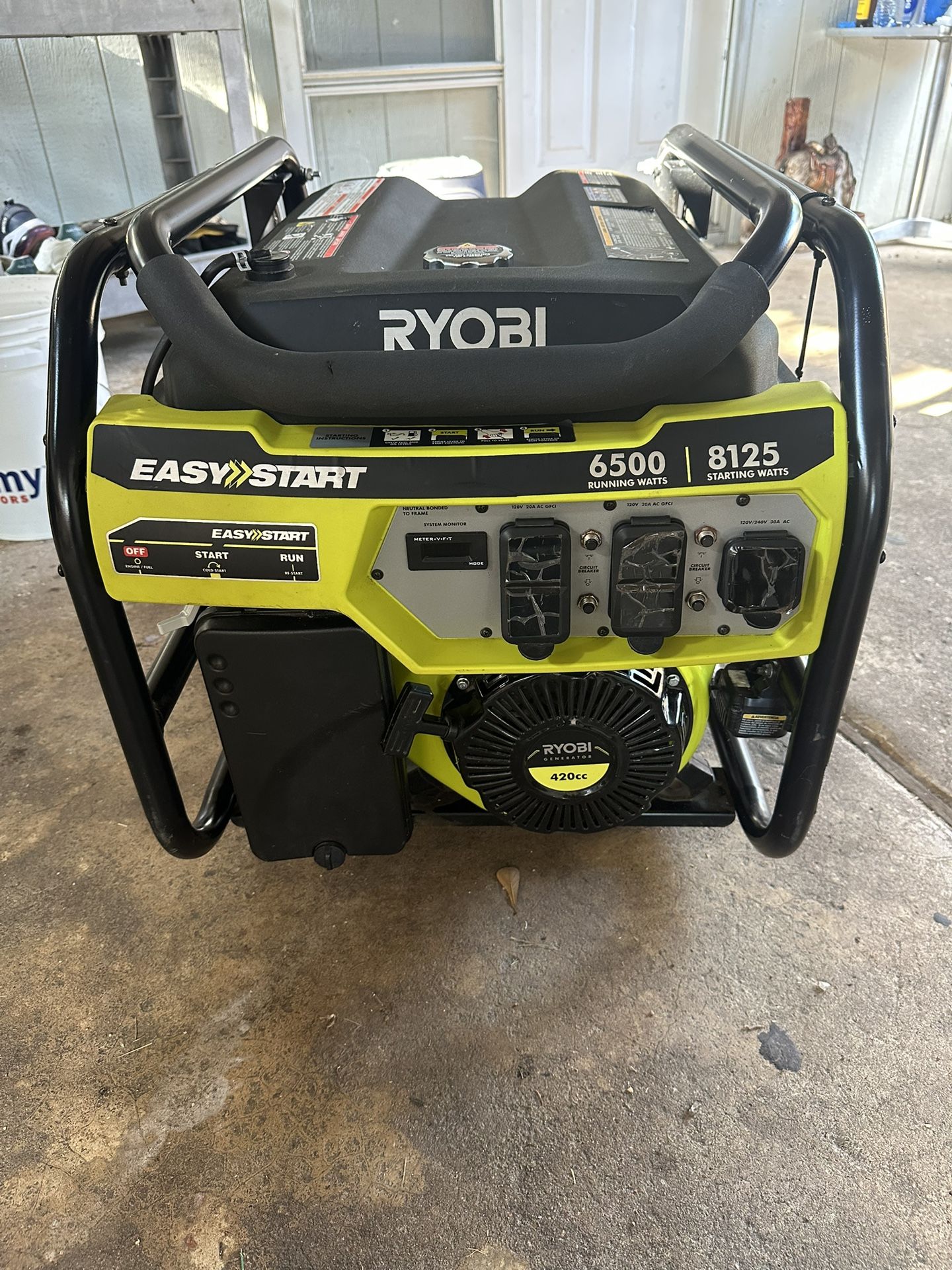 Generator Ryobi 6500