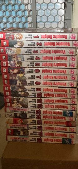 Vampire Knight Manga Complete Set Vol 1-17 and 19 and some other mangas